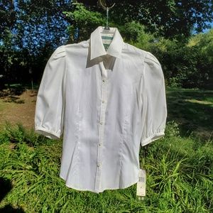 Lauren Ralph Lauren White Blouse